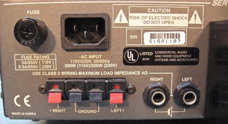 Afbeelding van Samson Servo 150 Power Amplifier