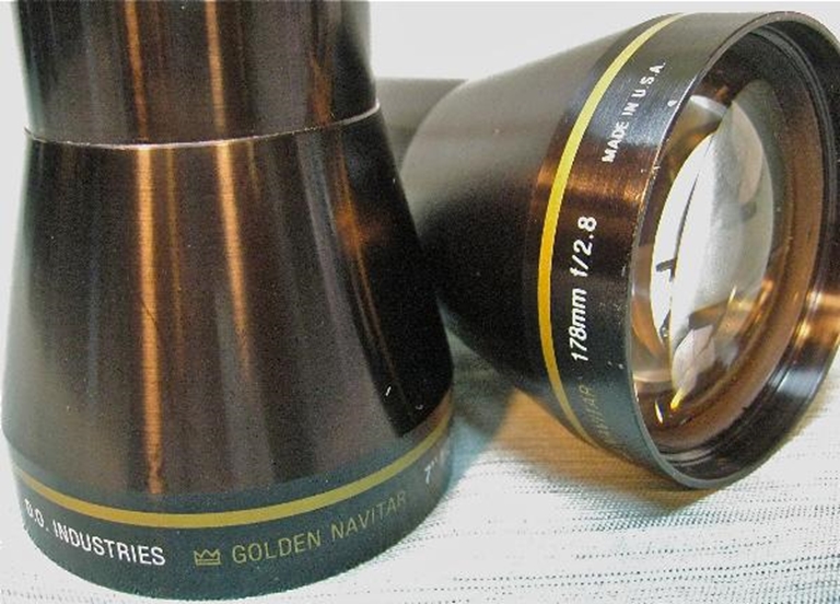 Image sur Navitar Golden 7.12" f:2.8 Slide Projection Lens