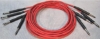 Image de ADC 6', 1/4" Nickel, Red TRS Longframe Patch Cable  SOLD OUT
