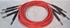 Afbeelding van ADC 6', 1/4" Nickel, Red TRS Longframe Patch Cable