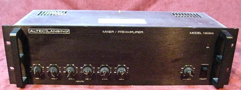 Image sur Altec Lansing 1699A 6 channel Mixer