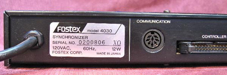 Image sur Fostex 4030 Synchronizer