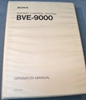 Picture of Sony BVE-9000 Operation Manual 2nd Ed, (Revised 3) 