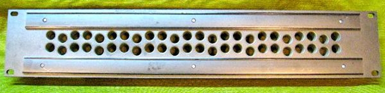 Image sur Blank Patch Panels Audio Accessories 20 position RGB