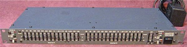 Image sur Biamp MicroEQ 152, Stereo Graphic EQ