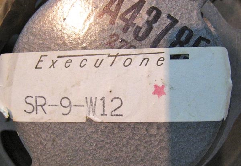 Afbeelding van Executone SR9W12W15 Coaxial PA speaker 