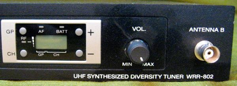 Afbeelding van Sony WRR-802A UHF Synthesized Diversity Tuner