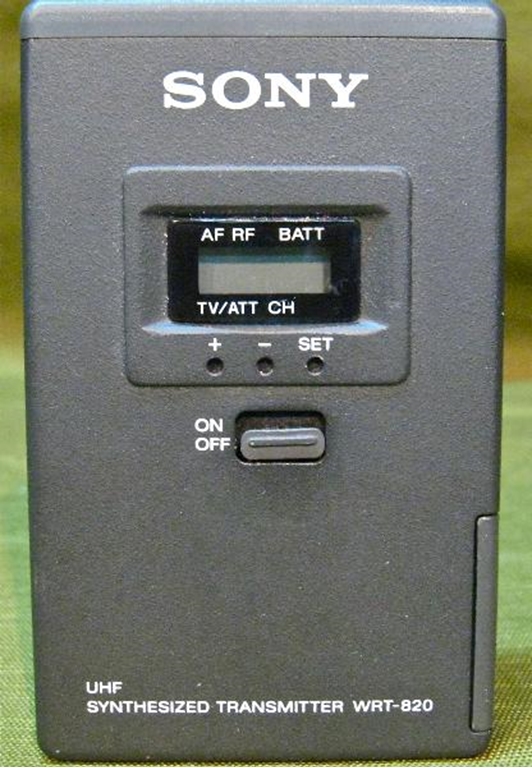Afbeelding van Sony WRT-820A (66) UHF Beltpack sn110729