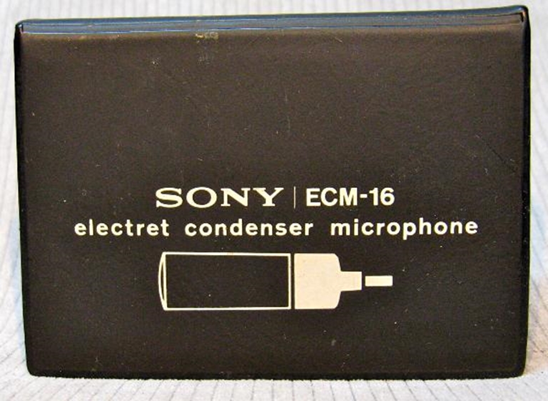 Image sur Sony ECM 16 Lavalier Microphone