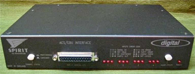 Image sur Spirit by Soundcraft AES/EBU Interface