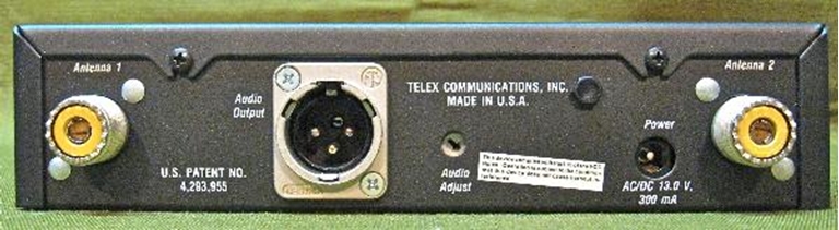 Afbeelding van Telex FMR-70 Wireless Microphone Receiver