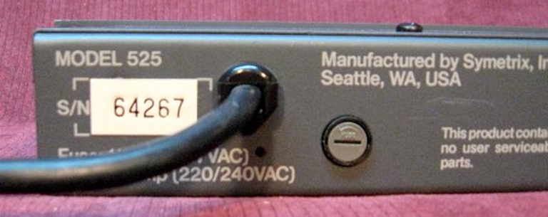 Afbeelding van Symetrix 525 Compressor/Limiter