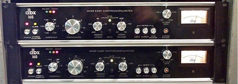 Afbeelding van DBX 165 Compressor/Limiter early 1980s version. SOLD OUT