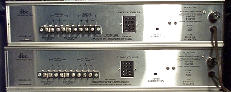 Afbeelding van DBX 165 Compressor/Limiter early 1980s version. SOLD OUT