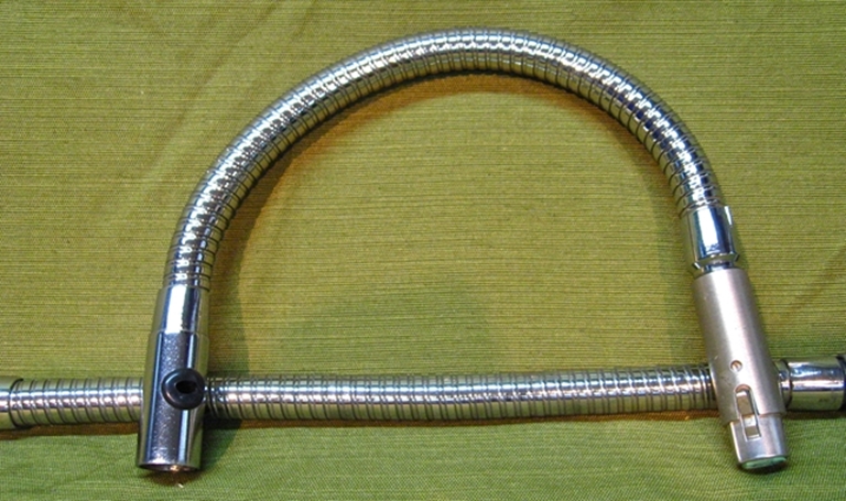 Afbeelding van Atlas 12" Female XLR Gooseneck w feedthru