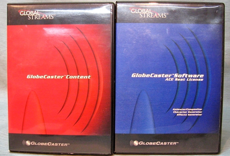 Picture of GlobeCaster Software Version 2.4 NTSC