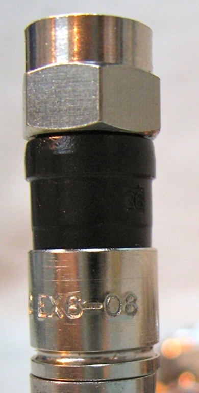 Image sur PPC EX6-08 RG6 Fitting