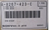 Afbeelding van Sony Tension Assembly for DVW-A500P, NOS