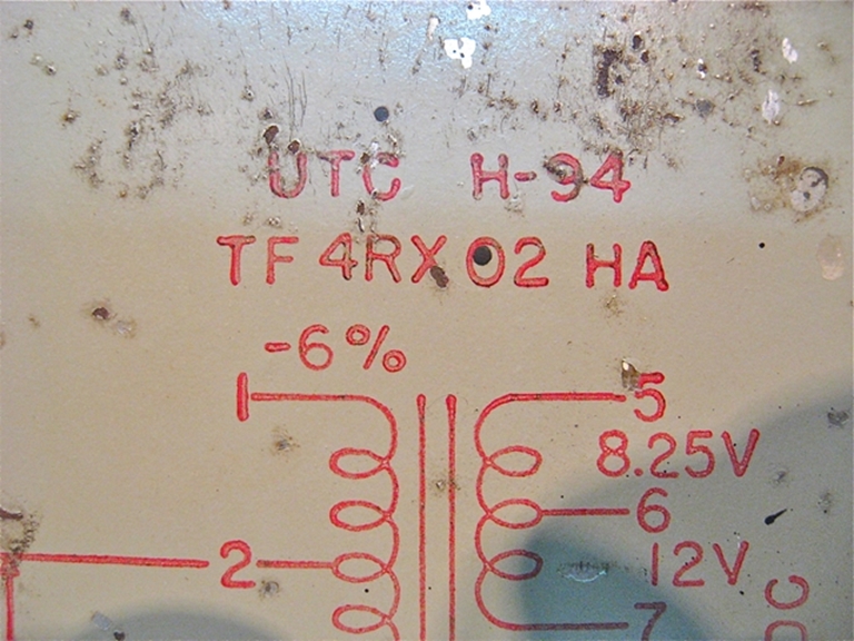 Image sur UTC H-94 Power Supply transformer