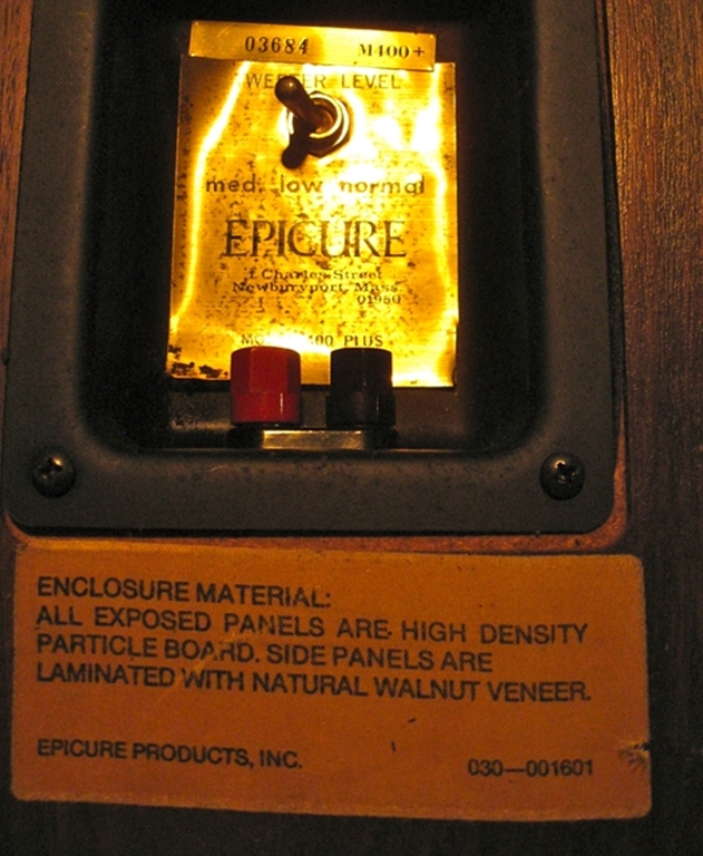 Afbeelding van Epicure, EPI Model 400+ Towers