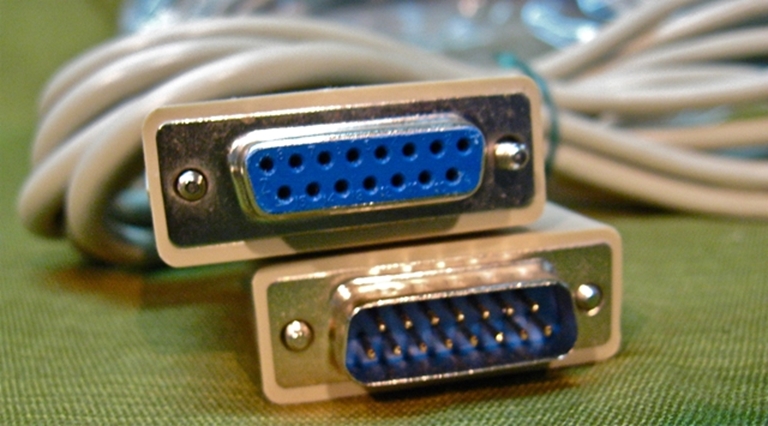 Afbeelding van 10' 15 Pin, D Shell, Male to Female Cables, new.