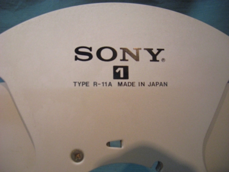 Afbeelding van SONY Type R-11A 10"x.25" Reel, Boxed USED