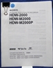 Afbeeldingen van Sony HDW-2000/M2000/M2000P Operation Manual 1st Edition (Revised 4)