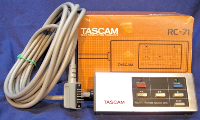 Picture of Tascam RC-71 Remote control