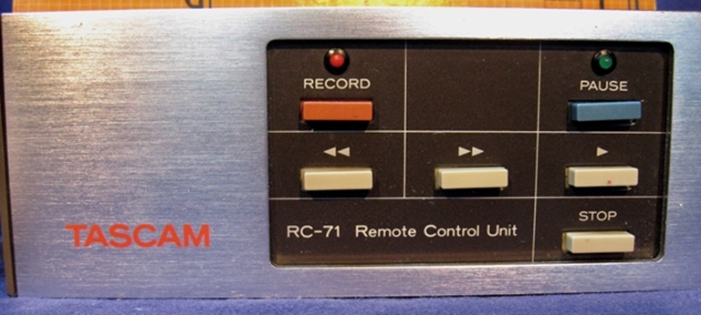 Picture of Tascam RC-71 Remote control