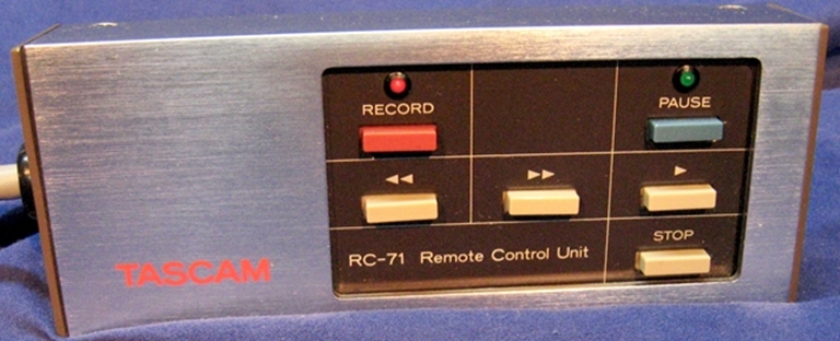 Picture of Tascam RC-71 Remote control