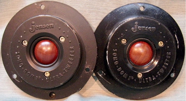 Afbeelding van Jensen E-10 C7432 Sono-Dome Ultra-Tweeter Pair.