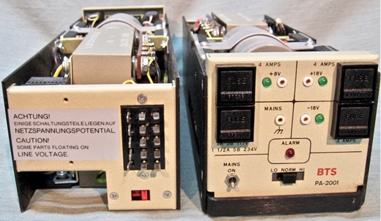 Image sur BTS (Broadcast Television Systems) PS-2001A Power supplies
