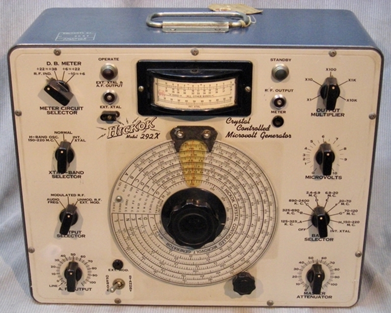 Image sur Hickok 292X Crystal Controlled Microvolt Generator.SOLD.