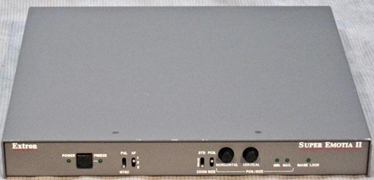 Image sur Extron Super Emotia II pn 60-247-01.SOLD OUT. PAL/NTSC