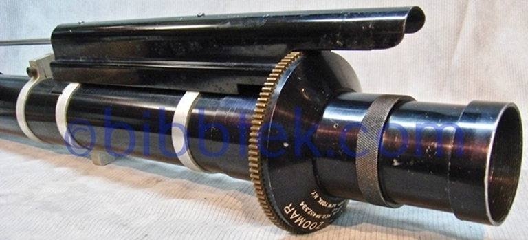 Afbeelding van Zoomar Television Lens, by Dr. Frank Back, serial number 40.