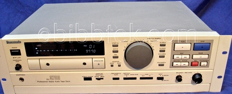 Image sur Panasonic SV-3700 Dat, Very low hours