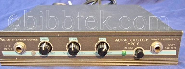 Afbeelding van Aphex Aural Exciter, Model 110, Type E. sn02158