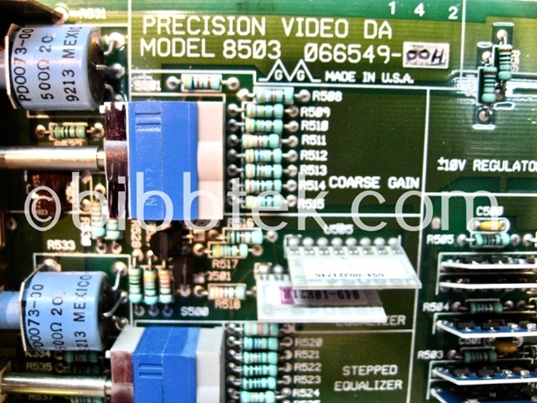Image sur Grass Valley 8503 Equalizing Video DAs