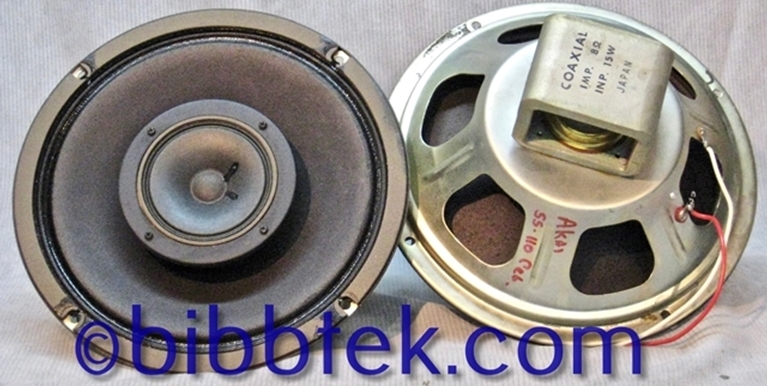 Afbeelding van Japan Industries 10" Coaxial drivers, (Pair) NKS 5DG