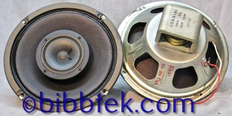 Image sur Japan Industries Akai 10" Coaxial drivers, (Pair) NKS 5DG