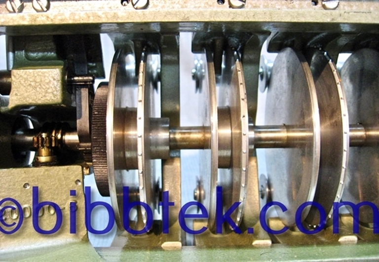 Afbeelding van Ediquip Moviola model 1036 16mm Synchronizer, 6 position, sn0068.