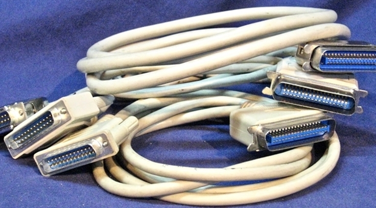 Image sur Centronics 36 to DB25 Cables, Gold flashed.