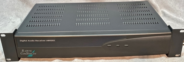 Image sur Radyne ComStream Digital Audio Receiver ABR202