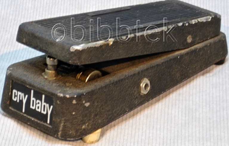 Afbeelding van Vox Cry baby Vintage Wah pedal. sn1636786.