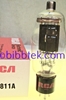 Afbeeldingen van RCA 811A Transmitter tube #0114, NOS.  Sold out.