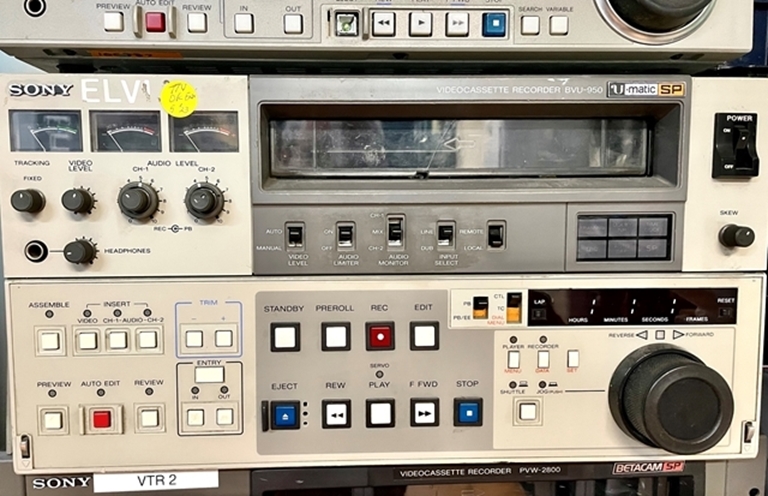 Afbeelding van Sony BVU 950 sn12352, Umatic Editing deck, SOLD OUT.