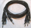 Image de ADC 6', 1/4" Nickel, Black TRS Longframe Cable  SOLD OUT