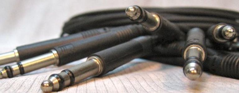 Image sur ADC 6', 1/4" Nickel, Black TRS Longframe Cable  SOLD OUT