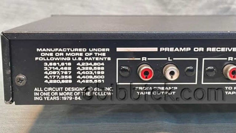 Afbeelding van dbx 3BXiii  3 band dynamic range expander, VG condition.  snn50301843