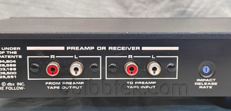 Afbeelding van dbx 3BXiii  3 band dynamic range expander, VG condition.  snn50301843